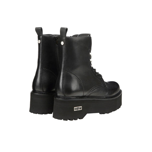 CULT Stivali Stivaletto Donna anfibio AXL Nero - Francavilla Moda